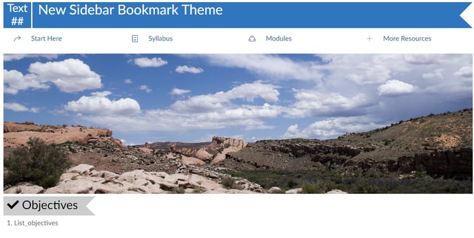 Bookmark Theme in the New DesignPLUS sidebar.