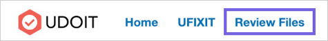 UDOIT Review Files
