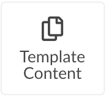 Template Content tool icon