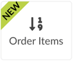 Order Items tool icon