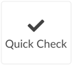 Quick Check tool icon