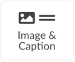 Image & Caption tool icon